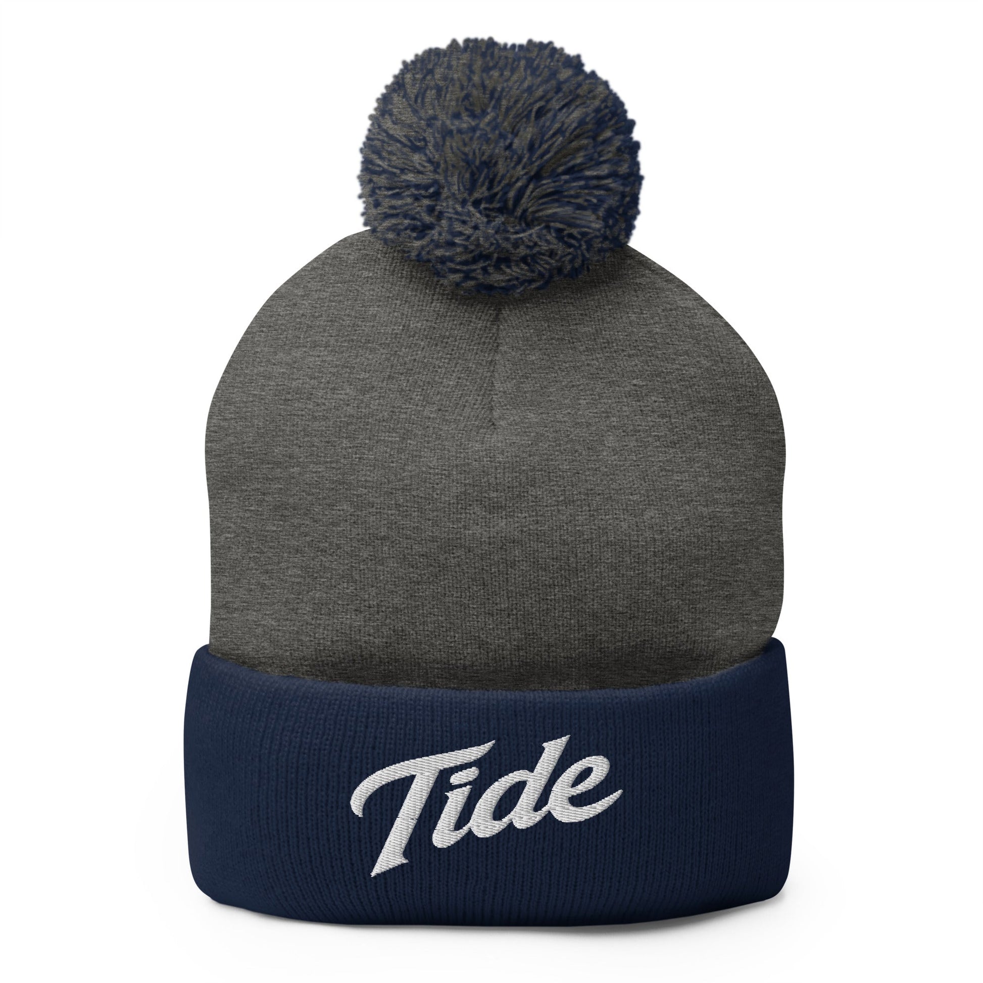 Pom-Pom Beanie | Naples Tide | Enblem Logo