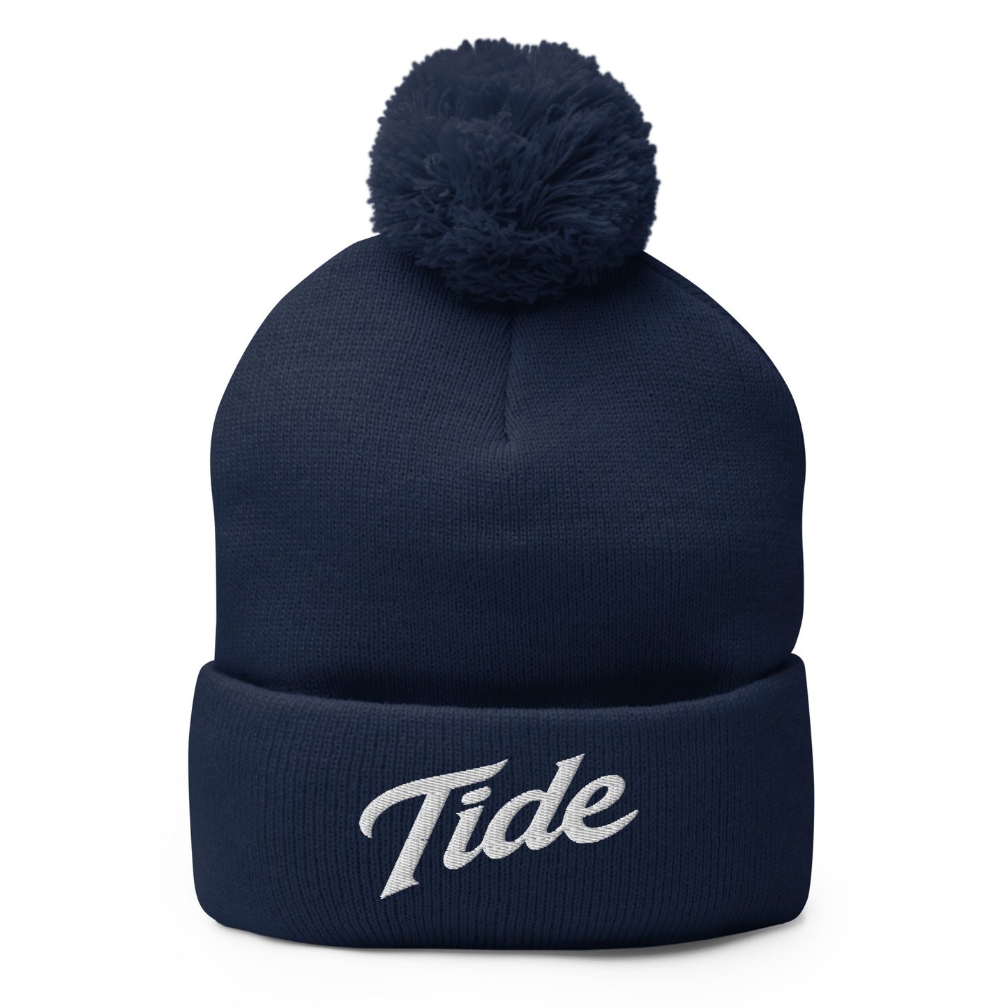 Pom-Pom Beanie | Naples Tide | Enblem Logo
