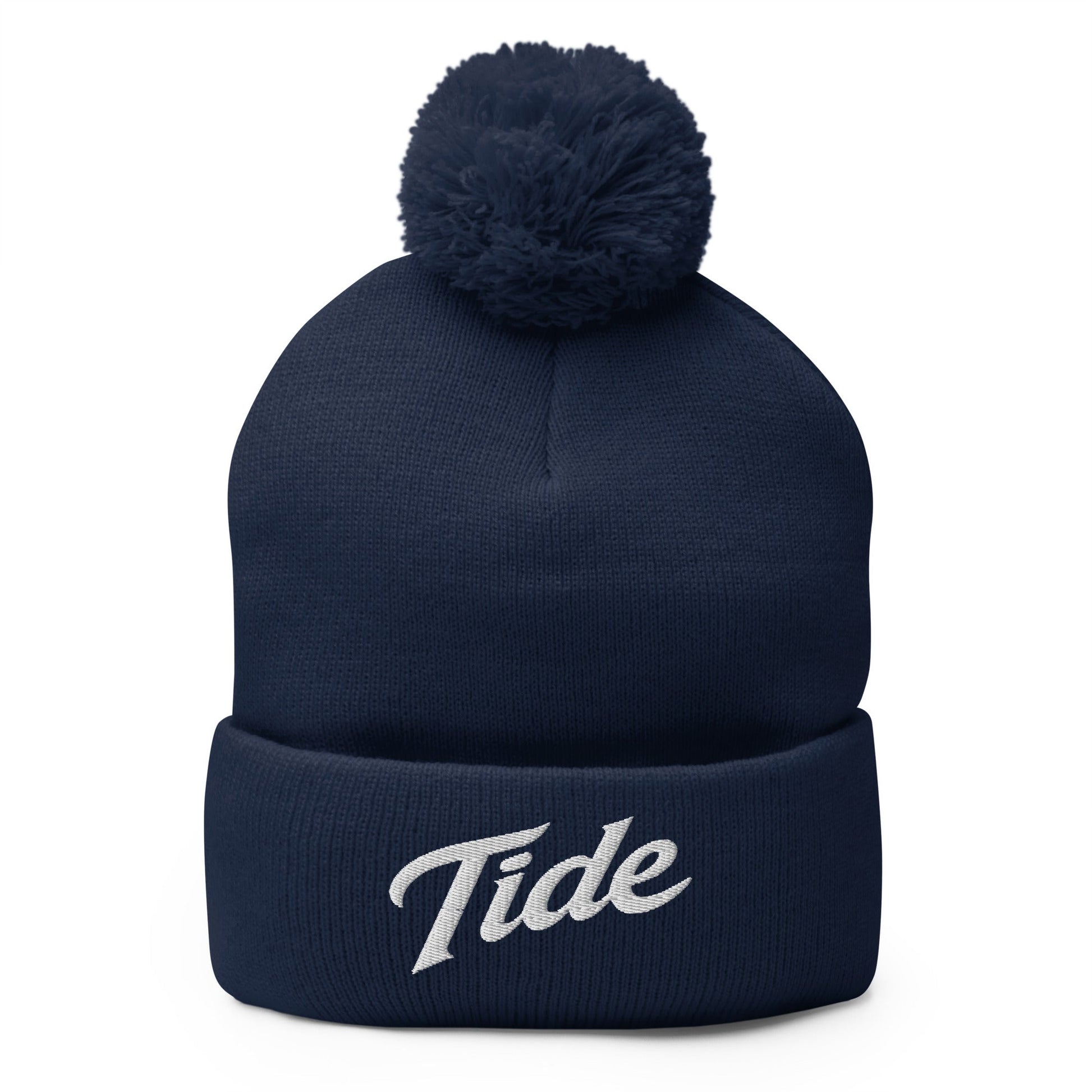 Pom-Pom Beanie | Naples Tide | Enblem Logo
