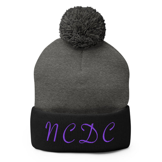 Pom - Pom Beanie | New Creations Dance Company | NCDC Logo