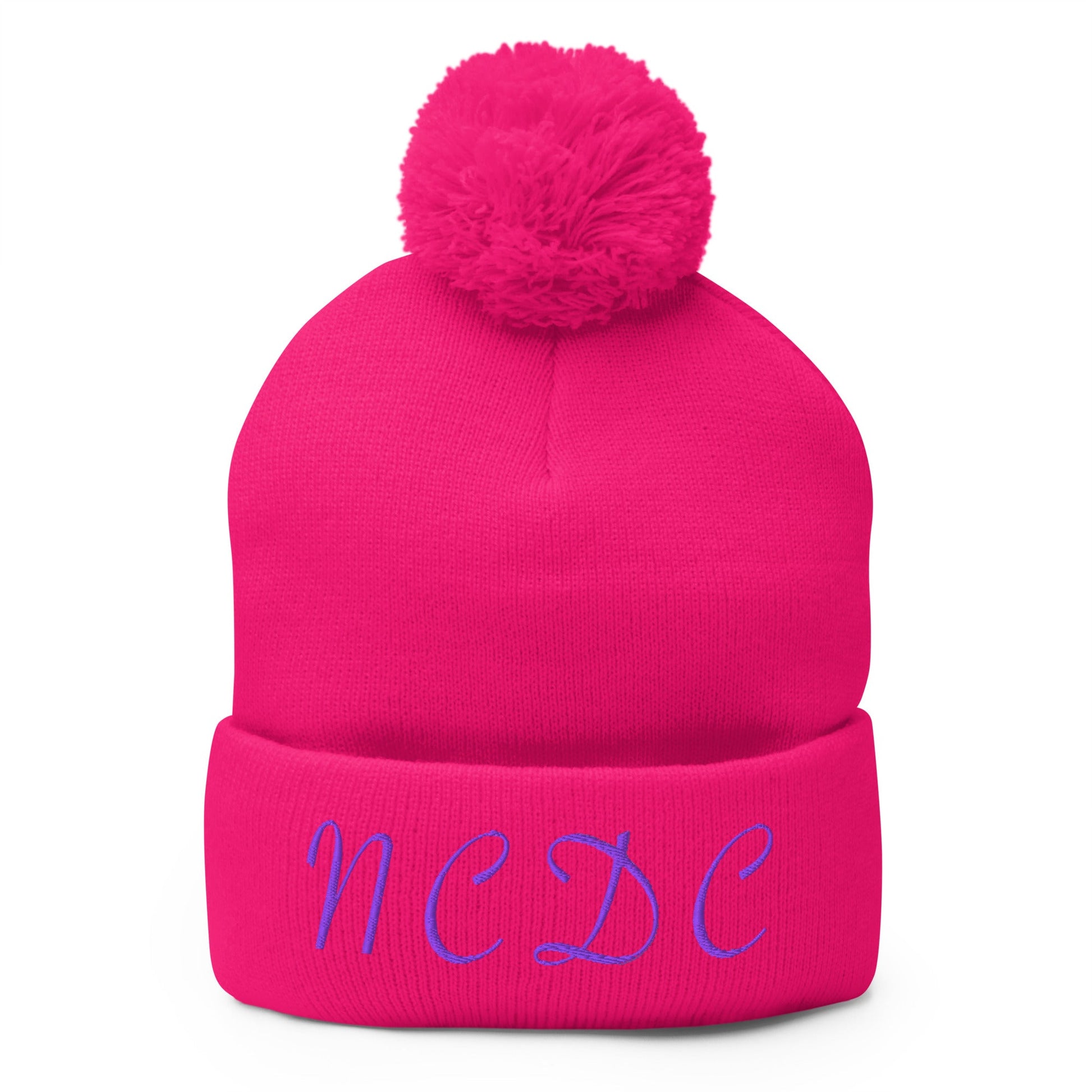 Pom - Pom Beanie | New Creations Dance Company | NCDC Logo