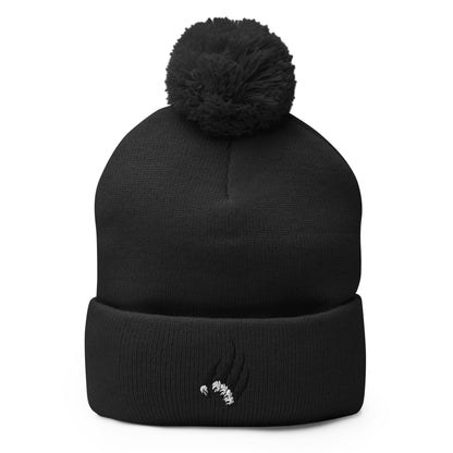 Pom - Pom Beanie | New England Beasts | Claw Logo