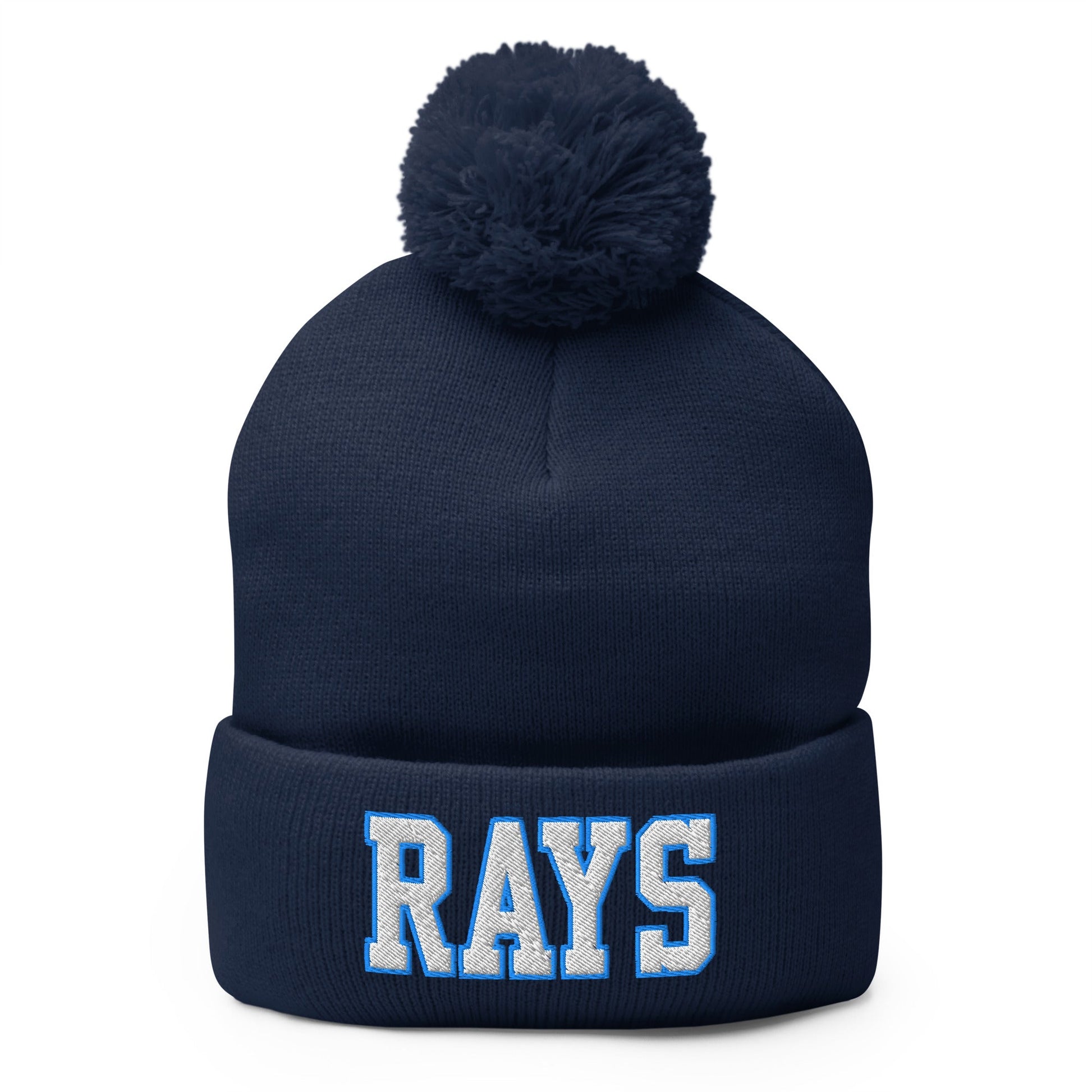Pom - Pom Beanie | Next Level Rays | Block Logo