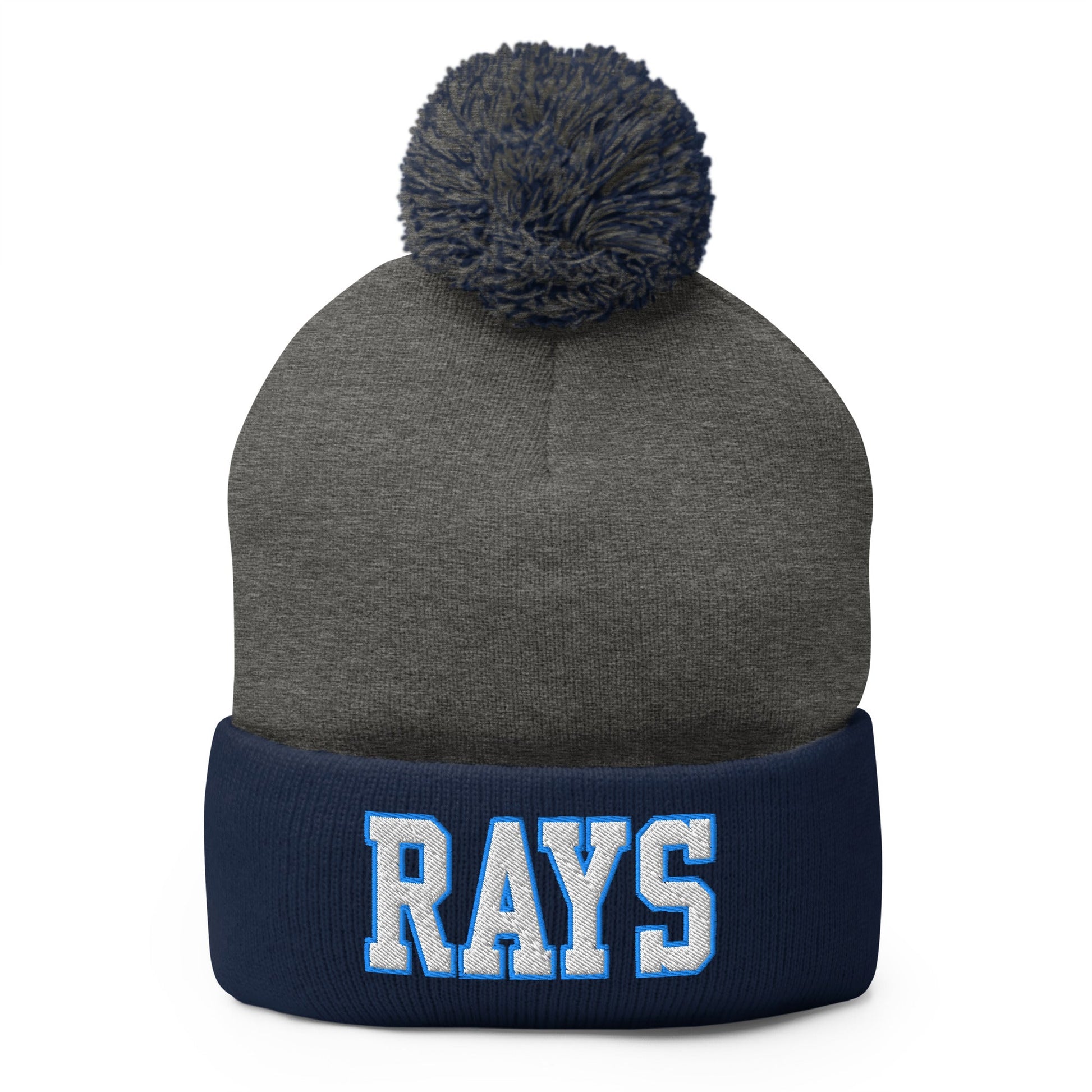 Pom - Pom Beanie | Next Level Rays | Block Logo