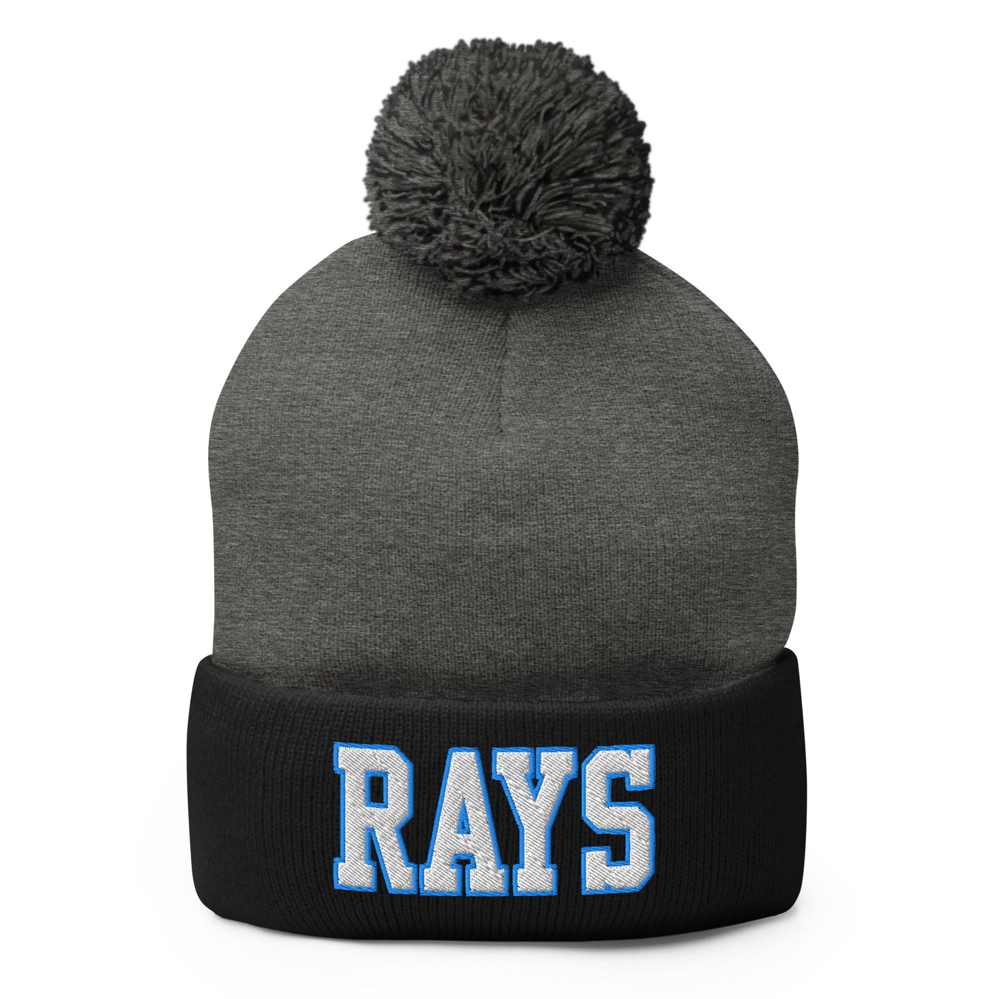 Pom - Pom Beanie | Next Level Rays | Block Logo