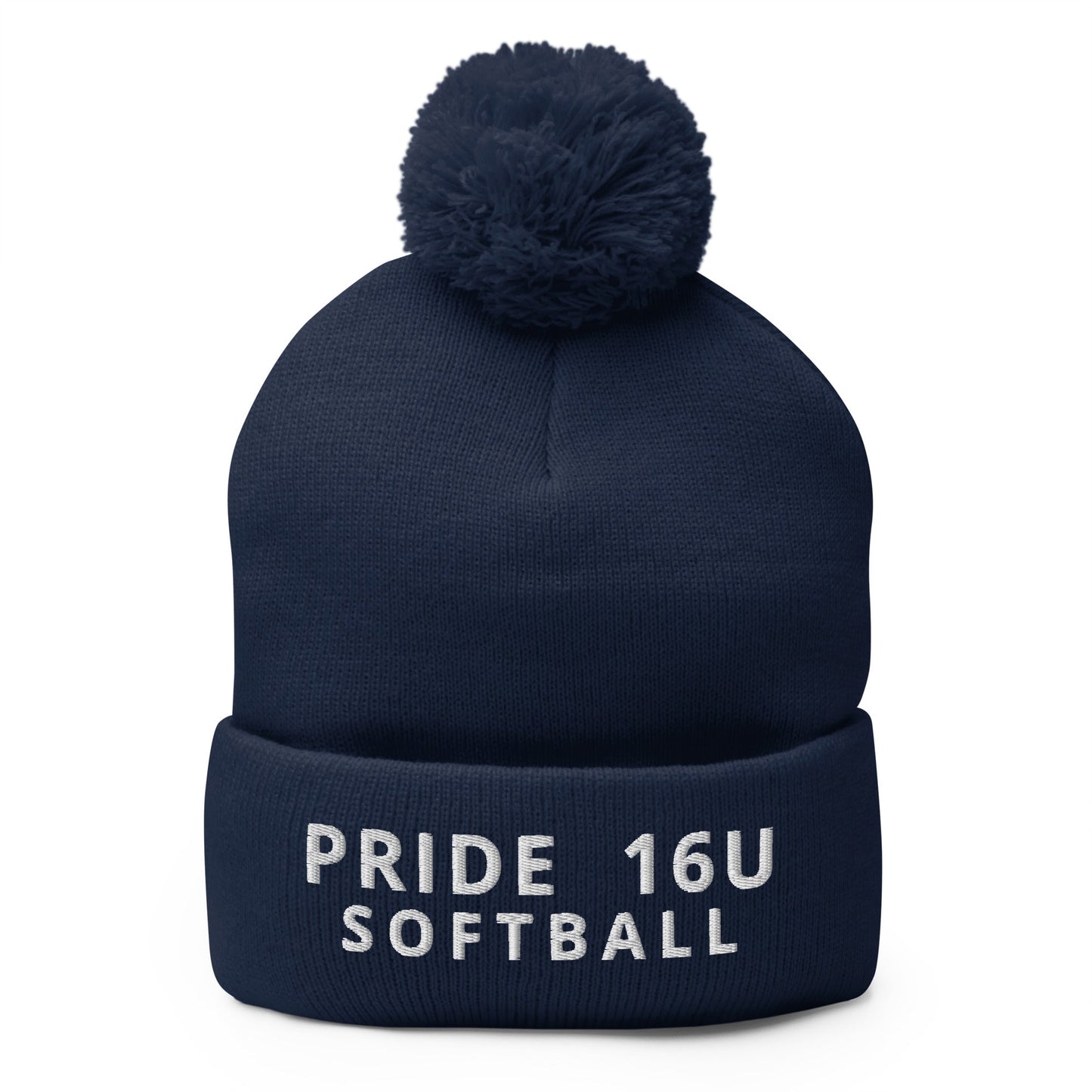 Pom-Pom Beanie | NNY Pride Softball | Emblem Logo