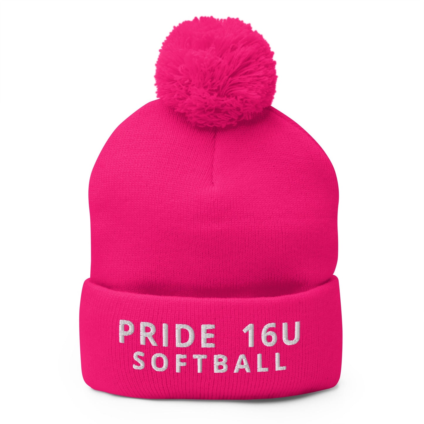 Pom-Pom Beanie | NNY Pride Softball | Emblem Logo
