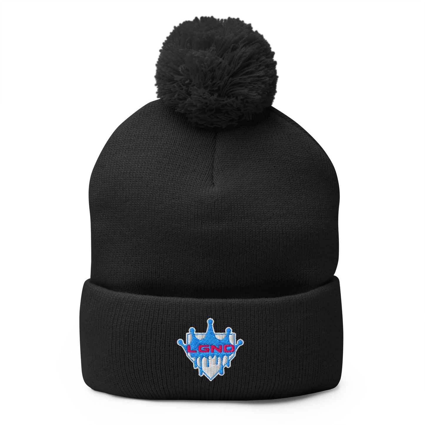 Pom - Pom Beanie | Norcal Legend | Home Plate Logo