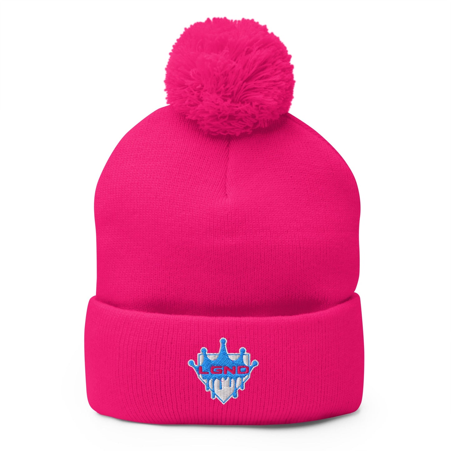 Pom - Pom Beanie | Norcal Legend | Home Plate Logo