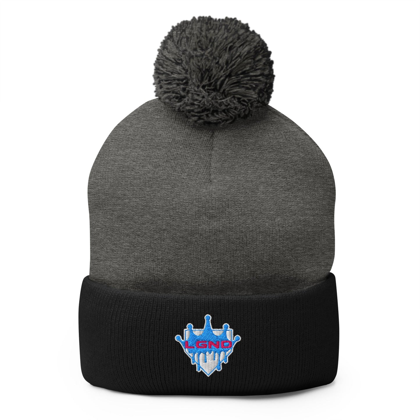 Pom - Pom Beanie | Norcal Legend | Home Plate Logo