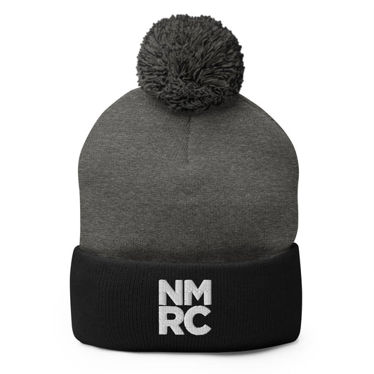 Pom-Pom Beanie | Northern Michigan Rowing | Crest Logo
