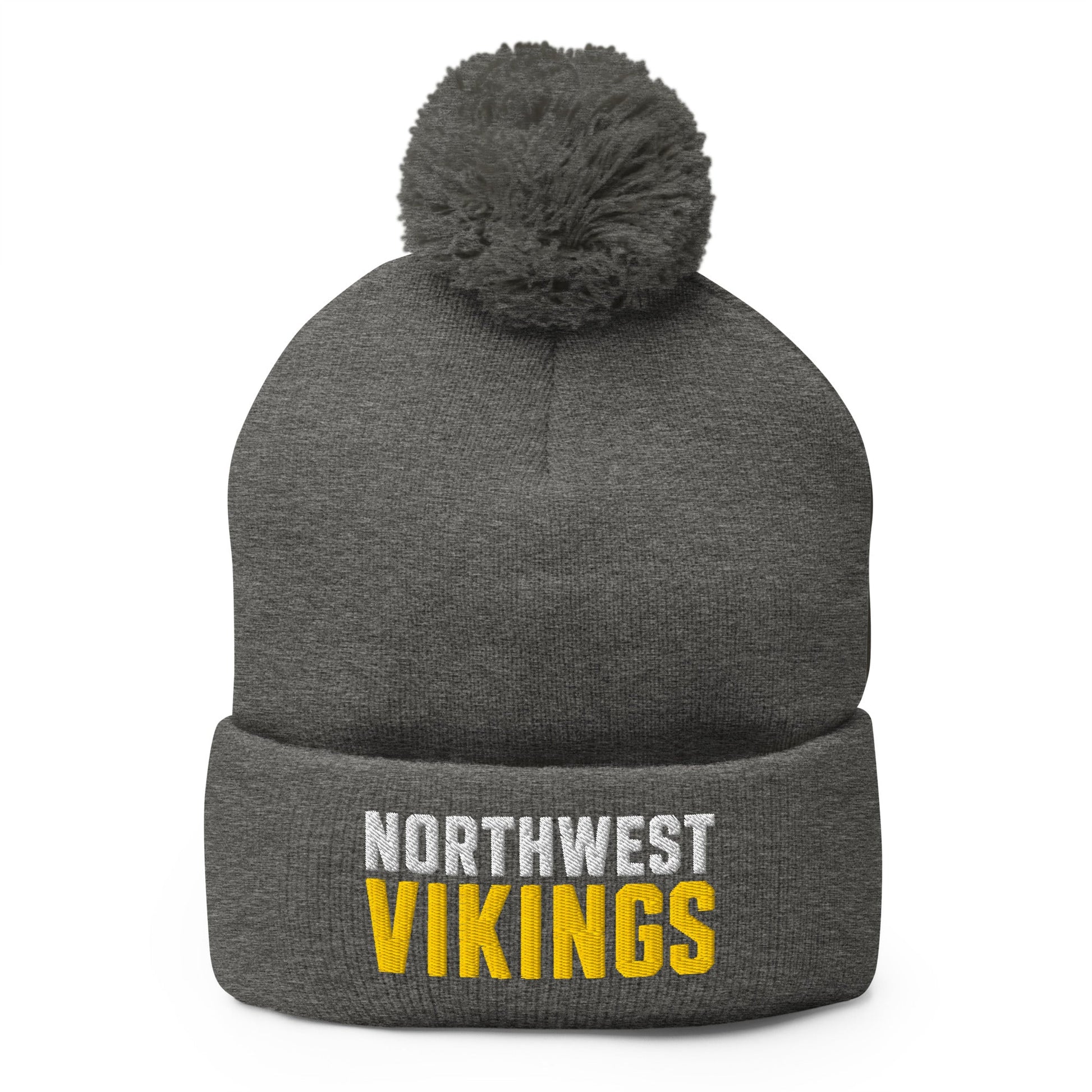 Pom - Pom Beanie | Northwest High School | Vikings Logo