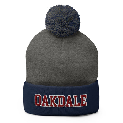 Pom - Pom Beanie | Oakdale Youth League | Script Logo