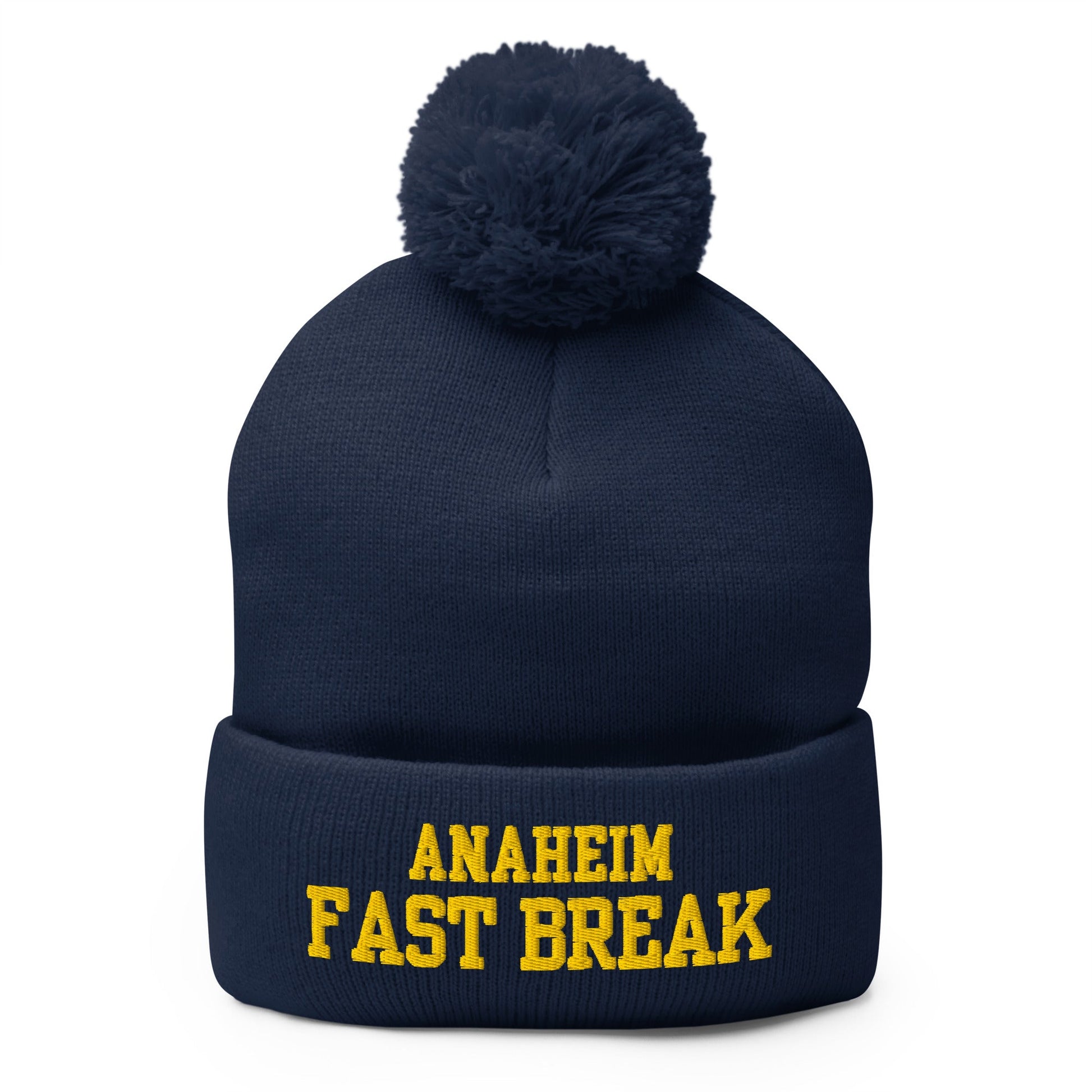 Pom - Pom Beanie | OC FASTBREAK | Fast Break Logo