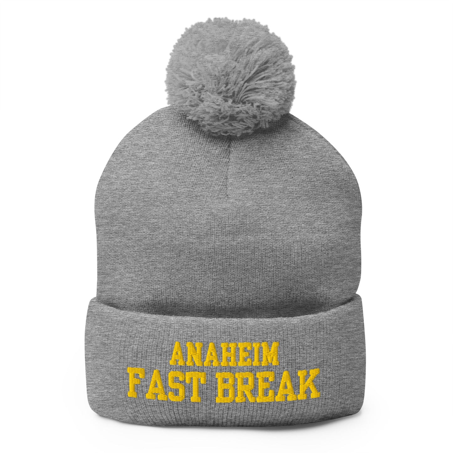 Pom - Pom Beanie | OC FASTBREAK | Fast Break Logo
