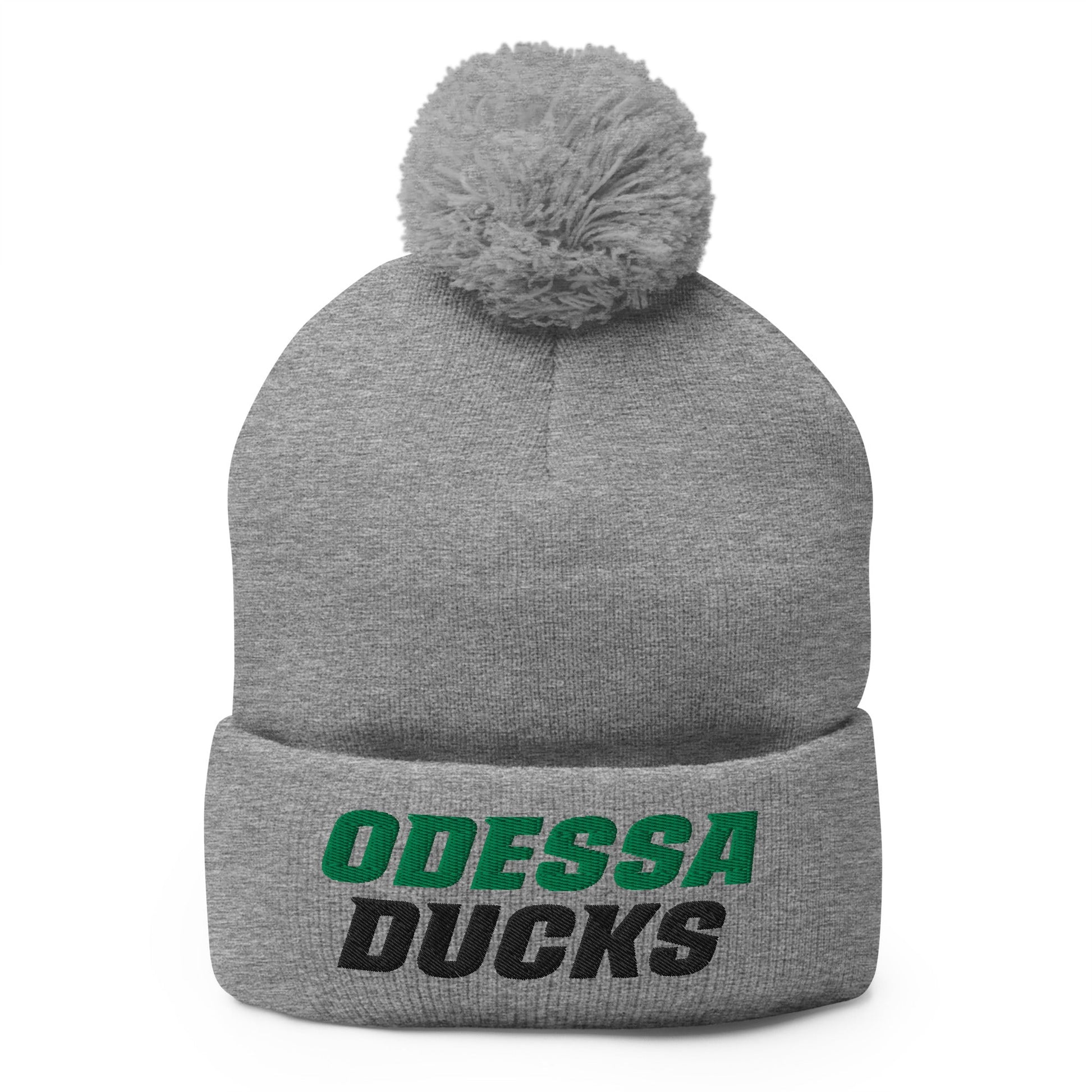 Pom - Pom Beanie | Odessa Girls Lacrosse | Odessa Script Logo