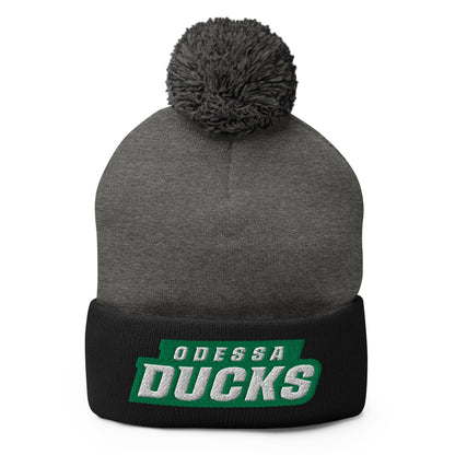 Pom - Pom Beanie | Odessa Girls Lacrosse | Outline Logo