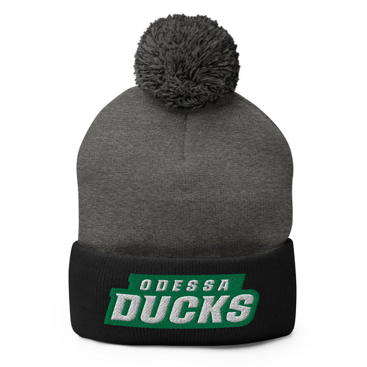 Pom - Pom Beanie | Odessa Girls Lacrosse | Outline Logo