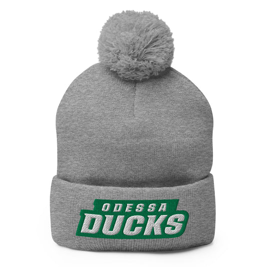 Pom - Pom Beanie | Odessa Girls Lacrosse | Outline Logo