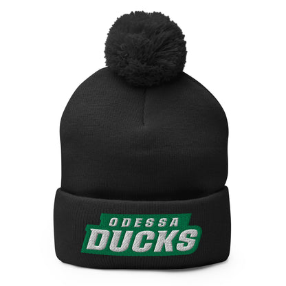 Pom - Pom Beanie | Odessa Girls Lacrosse | Outline Logo