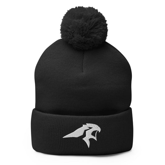 Pom - Pom Beanie | Offutt AFB Warhawks | Alt Logo