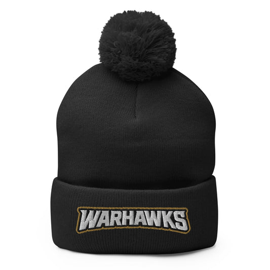 Pom - Pom Beanie | Offutt AFB Warhawks | Mark Logo