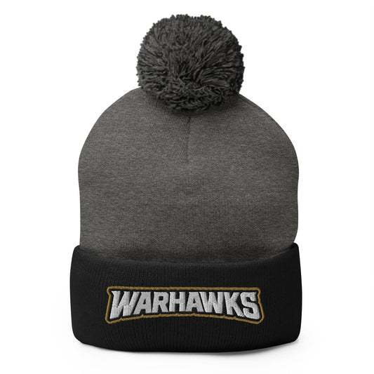 Pom - Pom Beanie | Offutt AFB Warhawks | Mark Logo