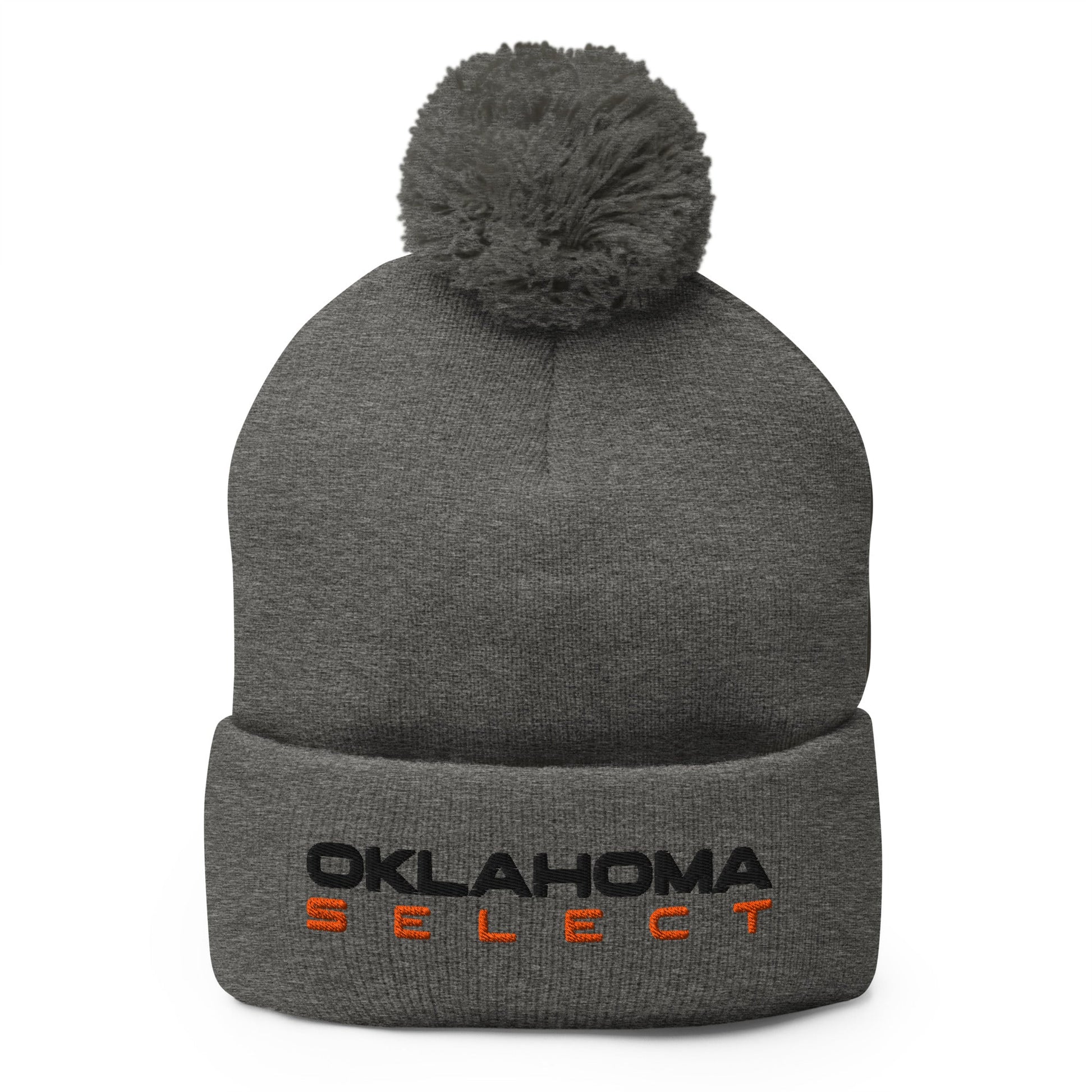 Pom - Pom Beanie | Oklahoma Select Ball | Script Logo