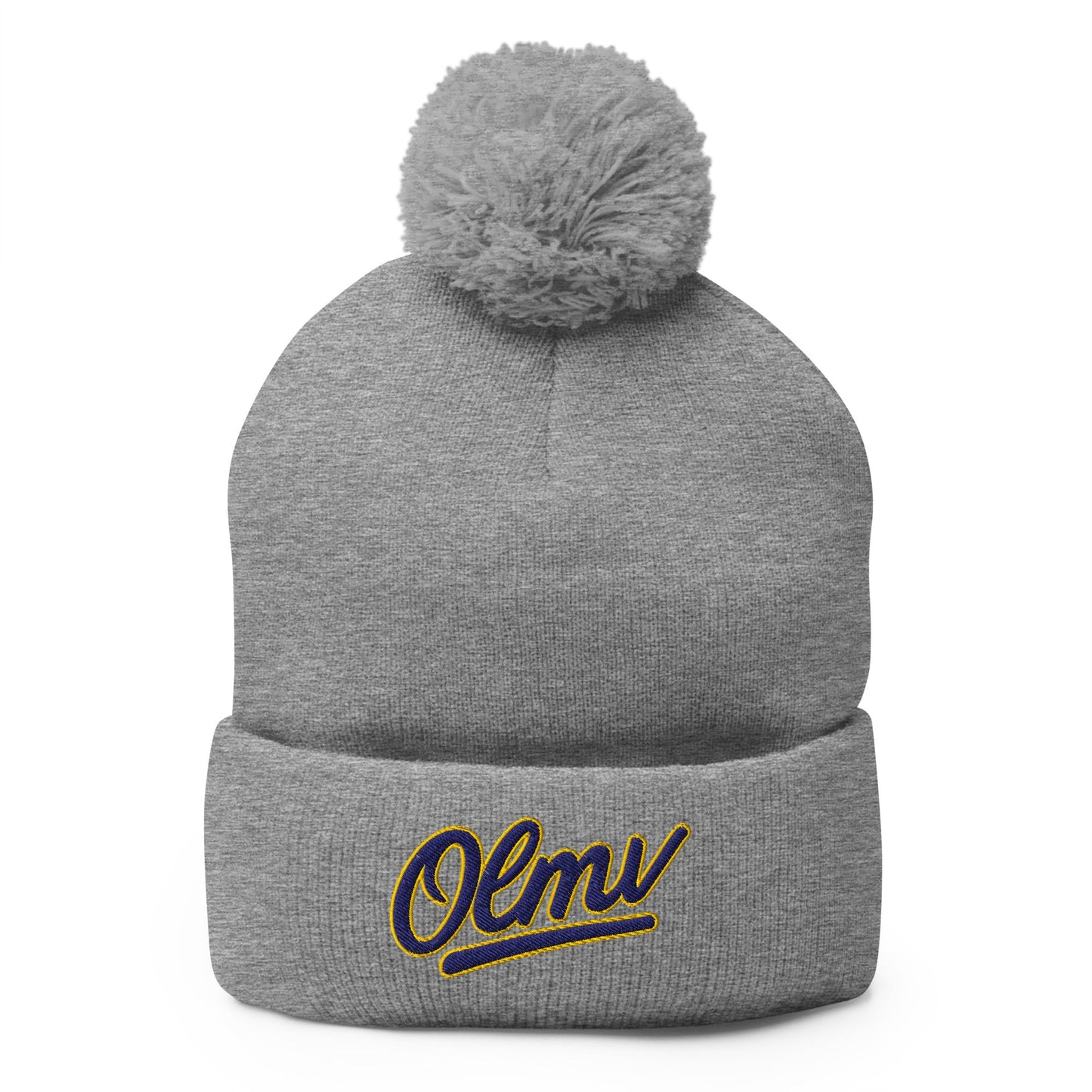 Pom - Pom Beanie | OLMV Vikings | Script Logo