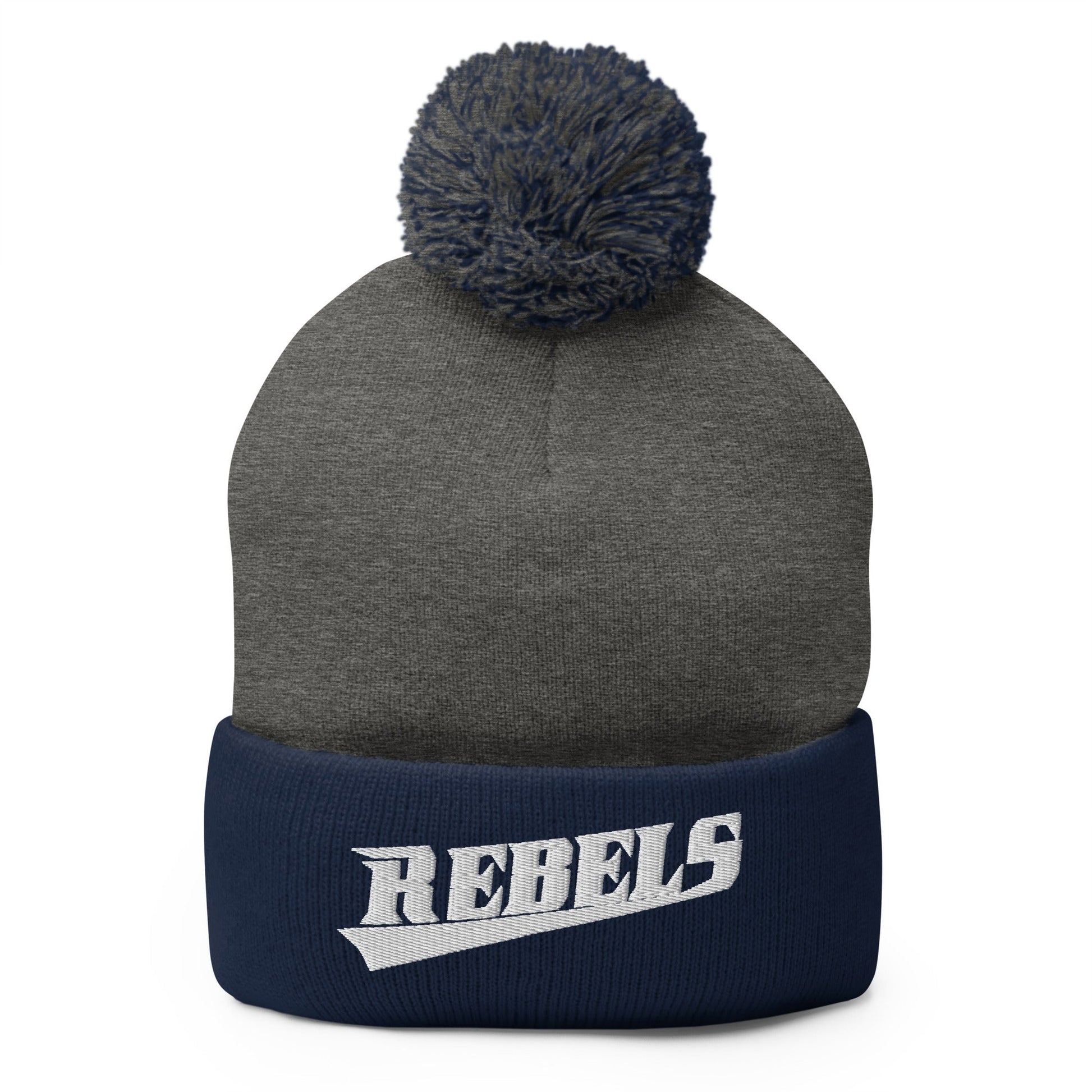 Pom - Pom Beanie | Oxford Rebels 12U | Alt Script Logo
