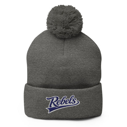 Pom - Pom Beanie | Oxford Rebels 12U | Mark Logo