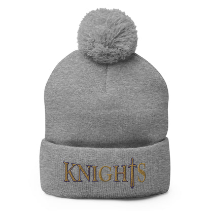 Pom - Pom Beanie | Oxnard Knights Youth Football and Cheer