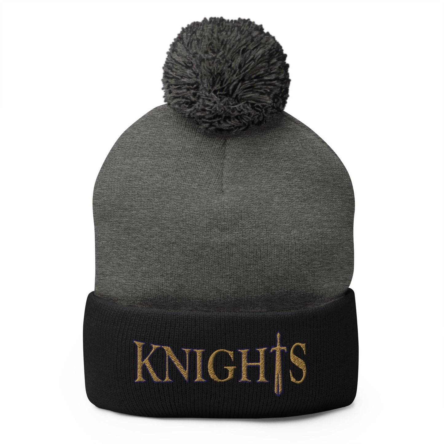 Pom - Pom Beanie | Oxnard Knights Youth Football and Cheer