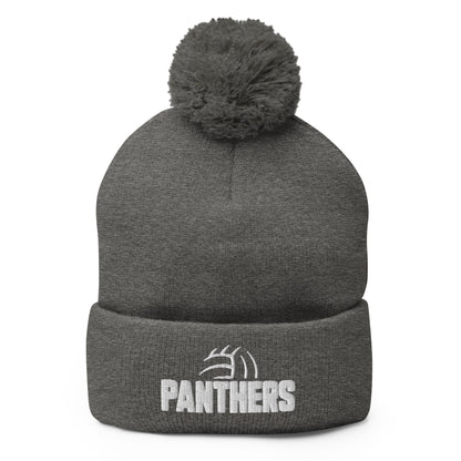 Pom-Pom Beanie | Page County High School Volleyball | Vanguard Logo