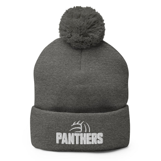 Pom-Pom Beanie | Page County High School Volleyball | Vanguard Logo