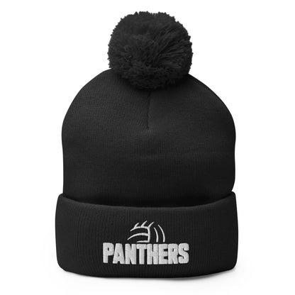 Pom-Pom Beanie | Page County High School Volleyball | Vanguard Logo