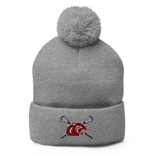 Pom - Pom Beanie | Page Middle Girls Lacrosse