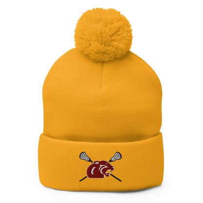 Pom - Pom Beanie | Page Middle Girls Lacrosse