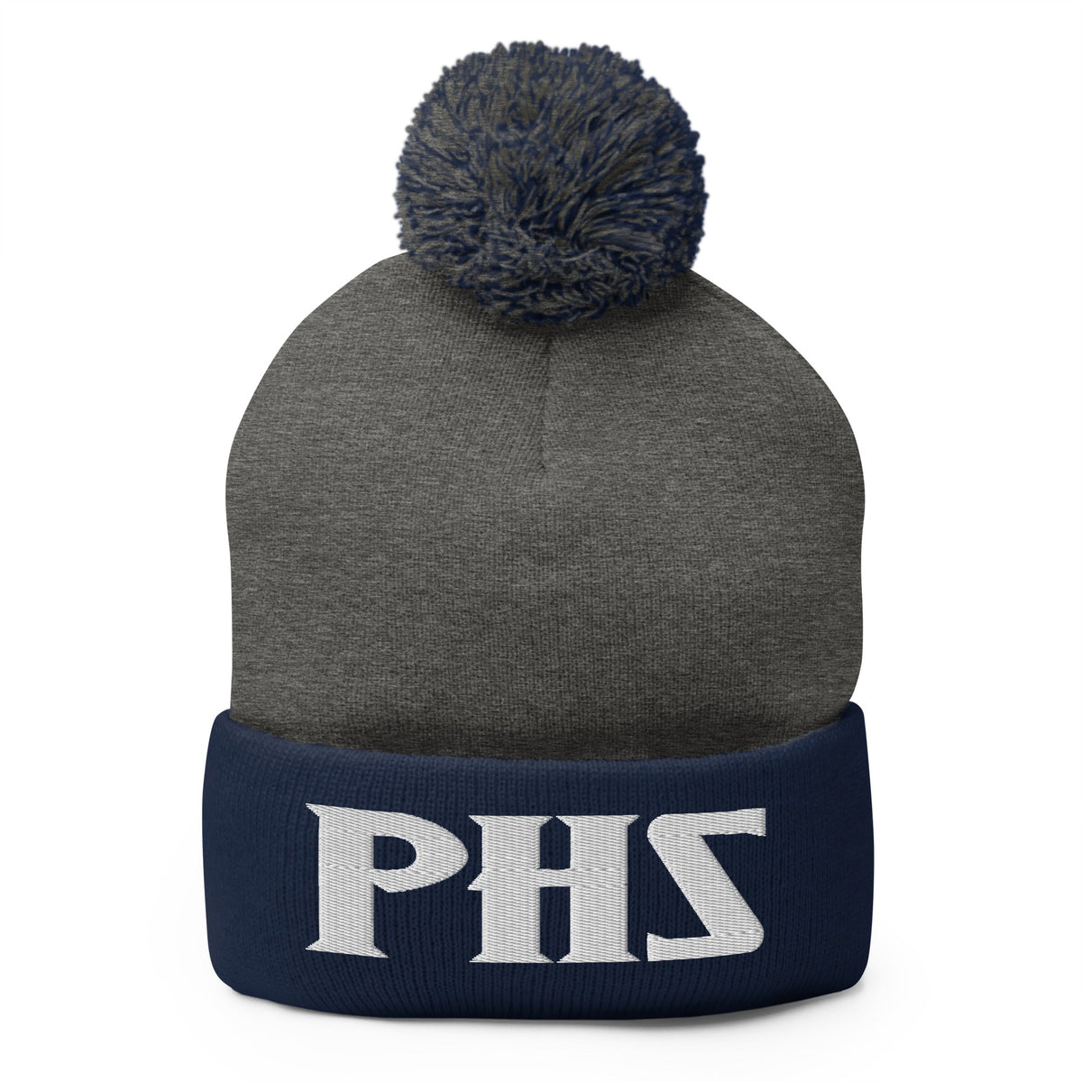 Pom-Pom Beanie | Palmyra Softball | Crest Logo
