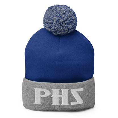 Pom-Pom Beanie | Palmyra Softball | Crest Logo