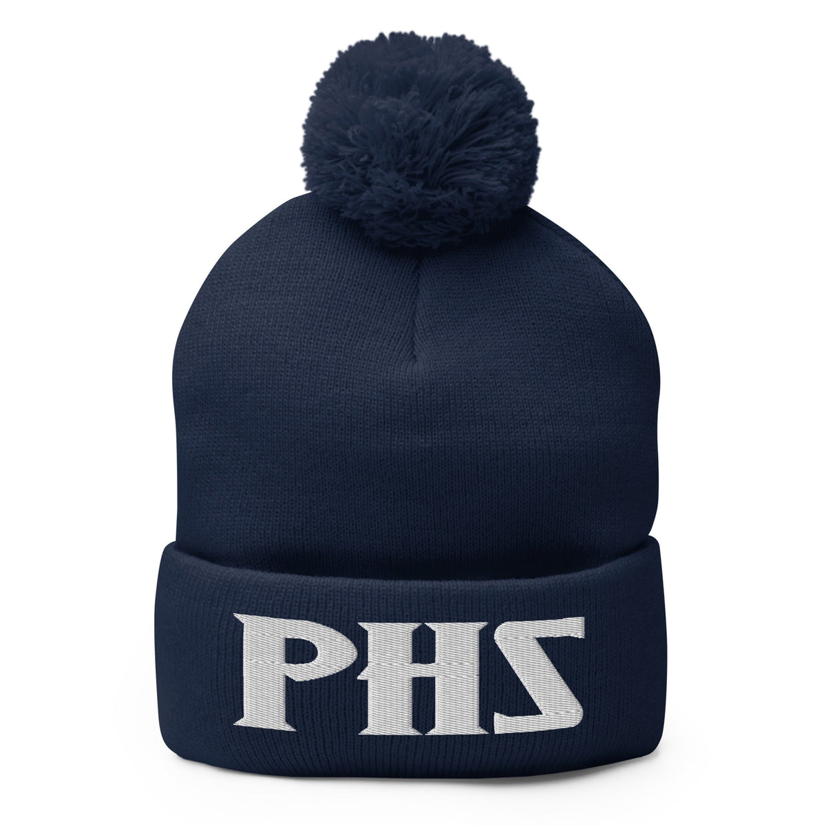 Pom-Pom Beanie | Palmyra Softball | Crest Logo