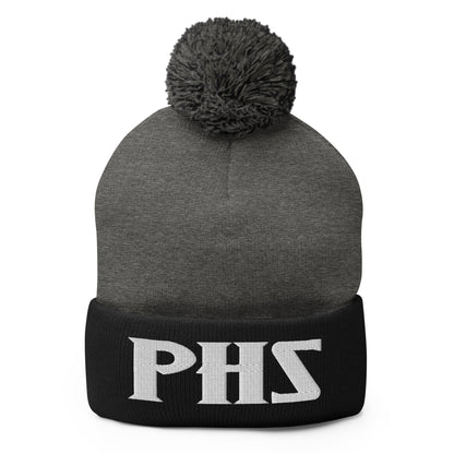 Pom-Pom Beanie | Palmyra Softball | Crest Logo