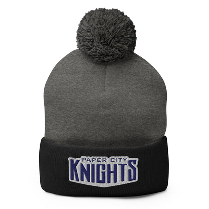 Pom - Pom Beanie | Paper City Futbol Club | Emblem Logo