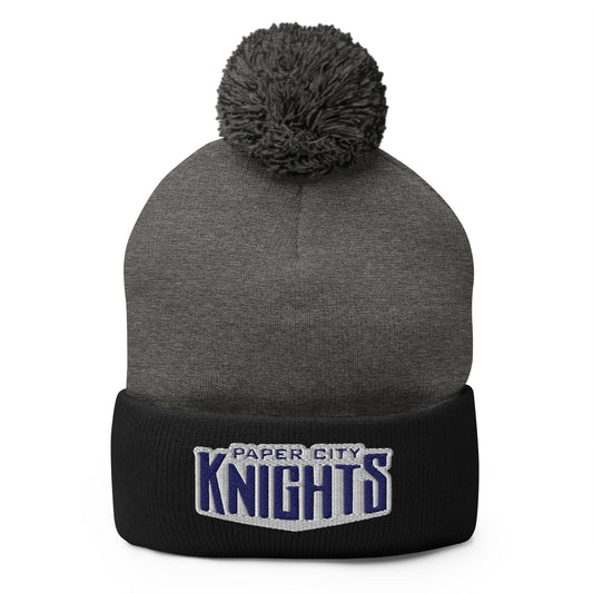 Pom - Pom Beanie | Paper City Futbol Club | Emblem Logo