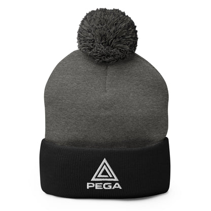 Pom - Pom Beanie | PEGA | Icon Logo