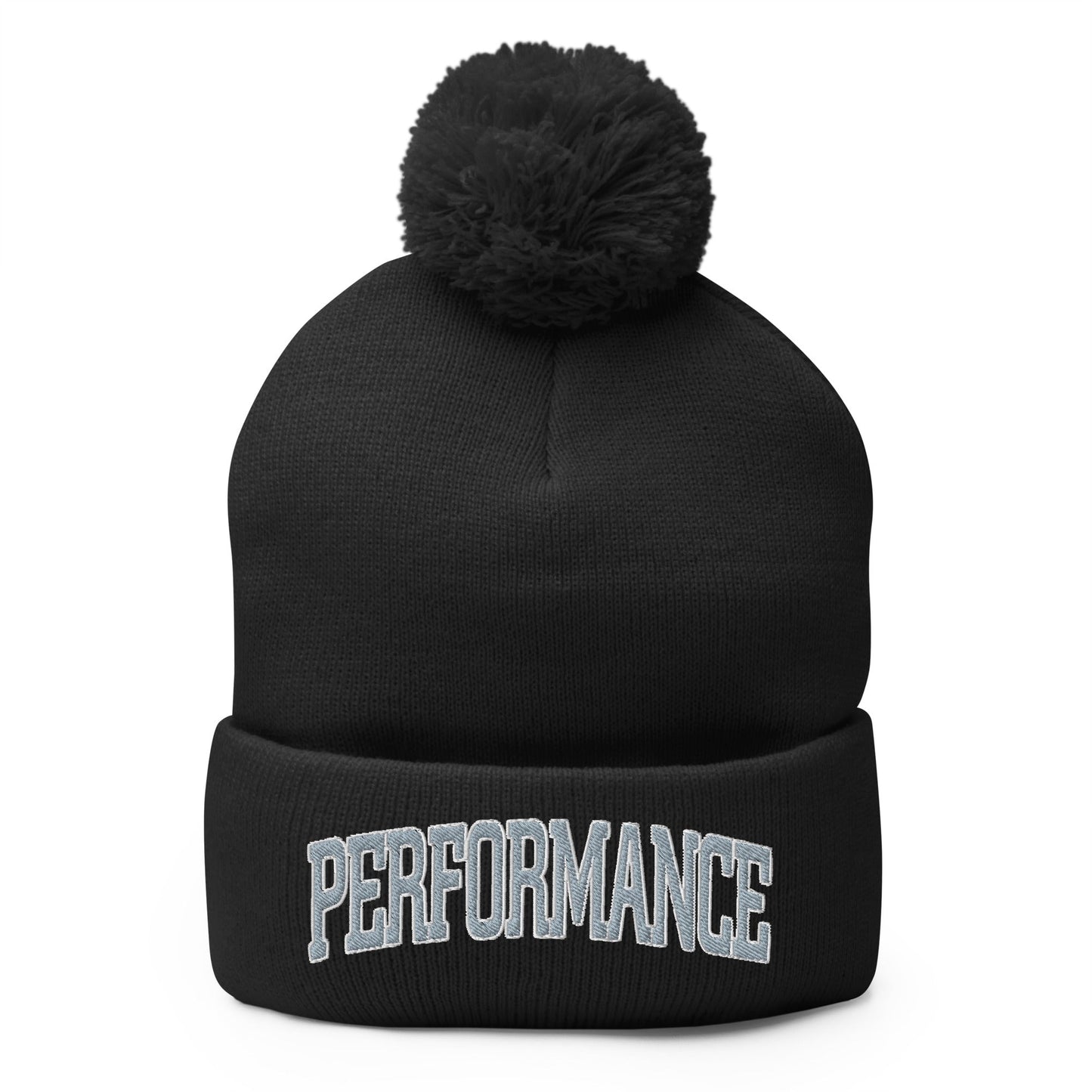 Pom - Pom Beanie | Performance Baseball | Varsity Mark Logo