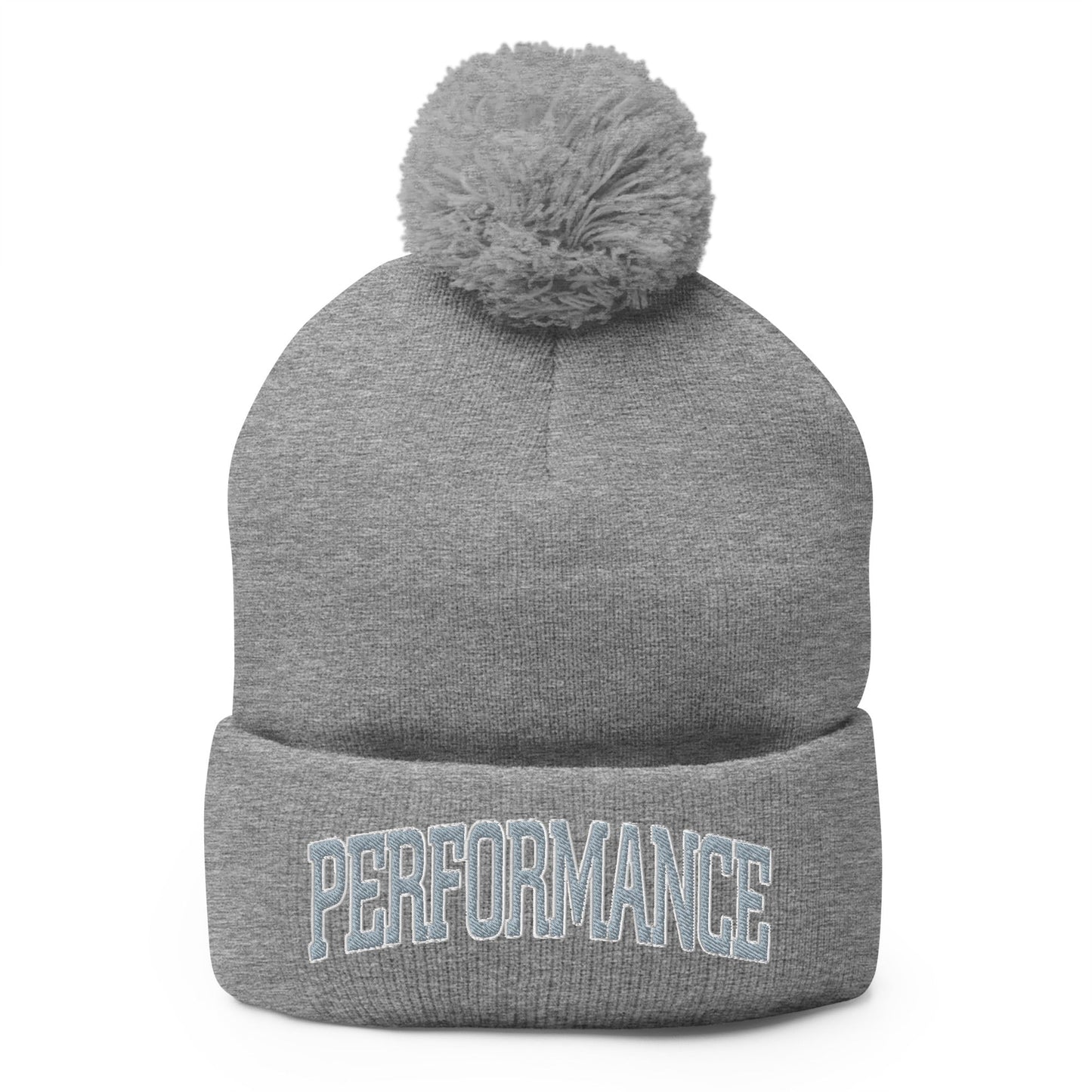 Pom - Pom Beanie | Performance Baseball | Varsity Mark Logo