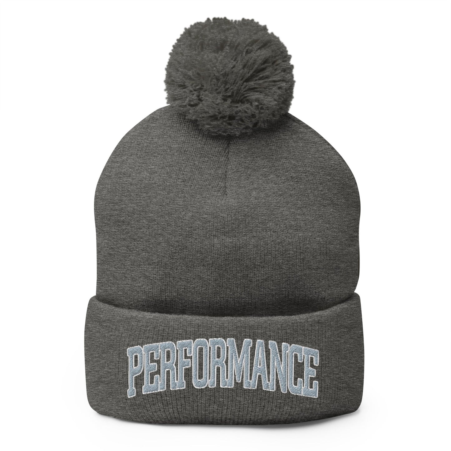 Pom - Pom Beanie | Performance Baseball | Varsity Mark Logo