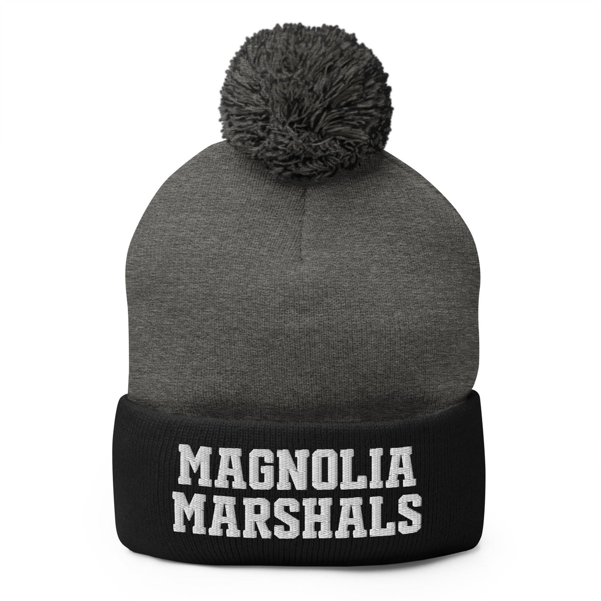 Pom-Pom Beanie | Pink Magnolias Dance | Emblem Logo