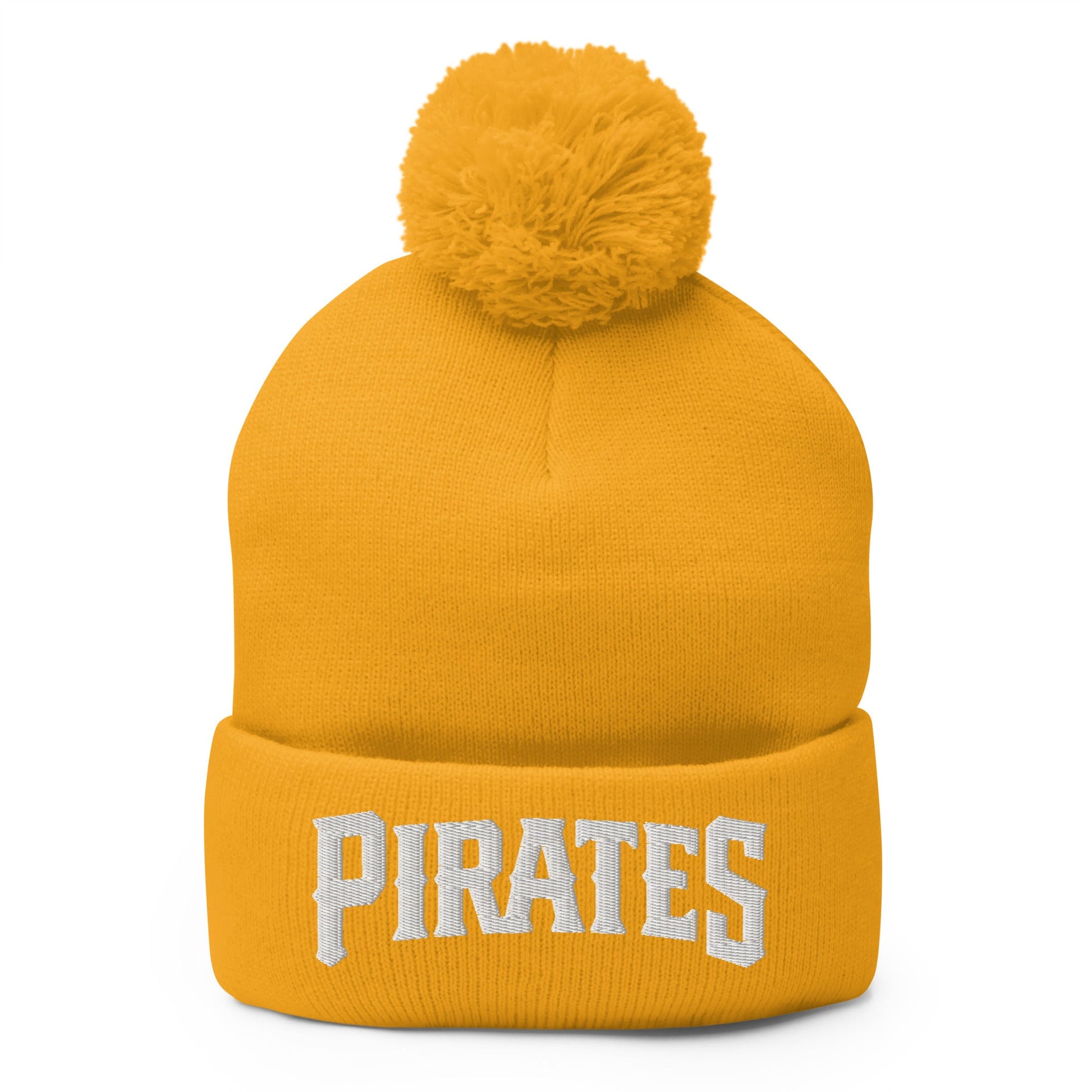 Pom-Pom Beanie | Port City Pirates | Cannonball Portside Logo